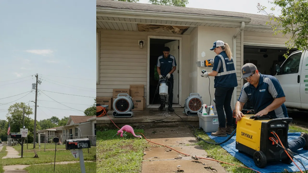 Storm Damage Water Removal in Black River Falls, WI near me